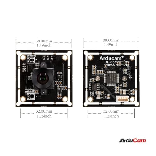 Module caméra USB Arducam pour vision industrielle et robotique