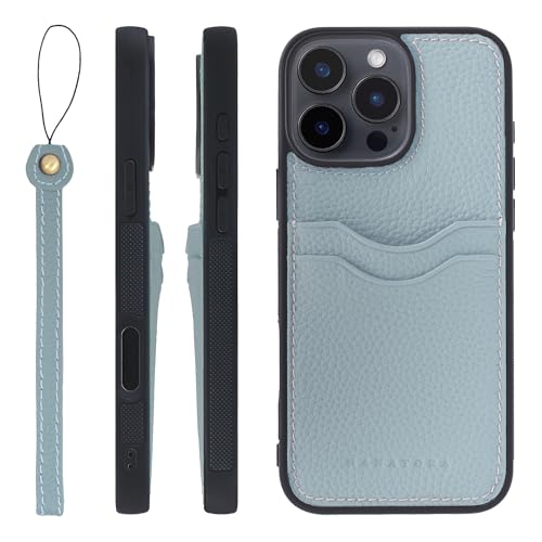 HANATORA for iPhone 16ProMax �P�[�X �{�v �ϏՌ� �o���p�[�^ �X�}�z�P�[�X �X�}�z �X�g���b�v �t�� �V�������N���U�[ �M�t�g �u���[�O���[ CPGGZ-16ProMax-BlueGray