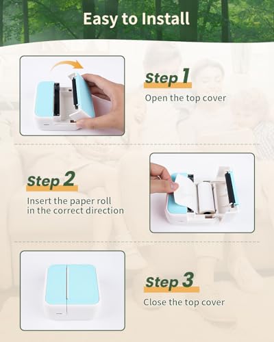 Organiza tu diario creativo con rollos de papel Phomemo 6