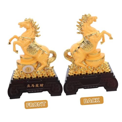 Figurine de Cheval Feng Shui pour Décorer le Tableau de Bord - 4