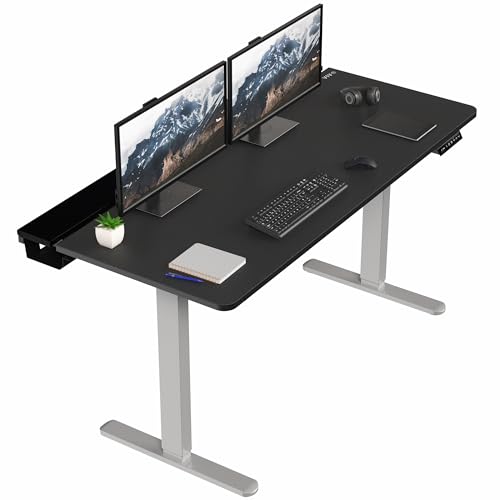 VIVO Electric 60 x 30 in Standing Adjustable Gaming Desk