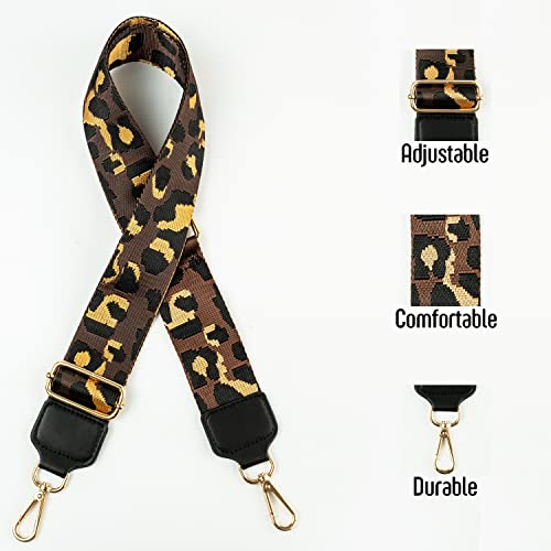 Tracolla per Borsa Regolabile in Tessuto Larga 5cm...