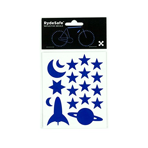 Rydesafe Reflective Decals - Outer Space Kit (Blue) #TOP7