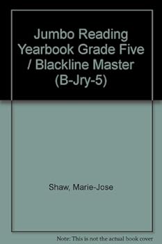 Paperback Jumbo Reading Yearbook Grade Five / Blackline Master (B-Jry-5) Book