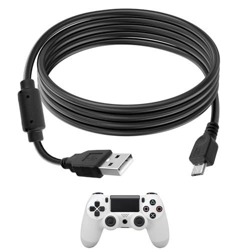Cable Micro USB de 300 cm para controlador de PS4 Xbox Android dispositivos 480 Mbps Cables de carga y transferencia de datos para Playstation 4 Kindle Huawei HTC