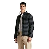 CIESSE PIUMINI Jason 2.0 - Chaqueta de plumón para hombre, ligera, con cremallera, color negro, Negro , 48