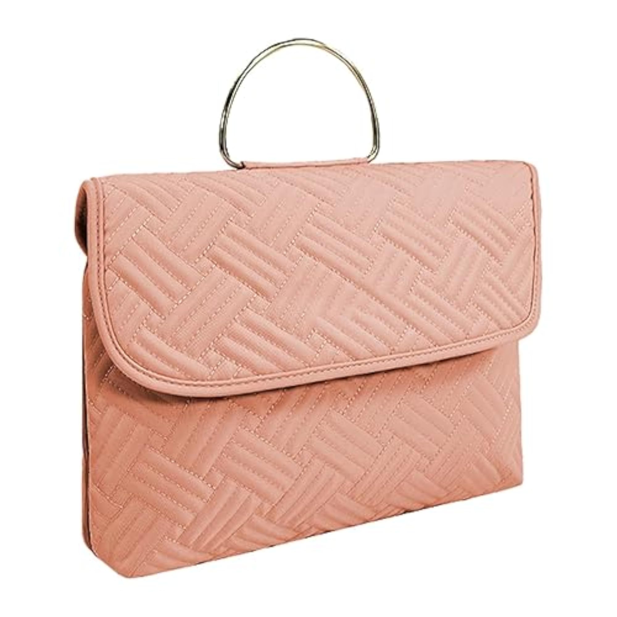 Hanging Waterproof Toiletry Bag for Daily Use, Pink