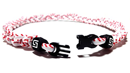 Sport Ropes Triple Titanium Necklace (Baseball, 22") #TOP2