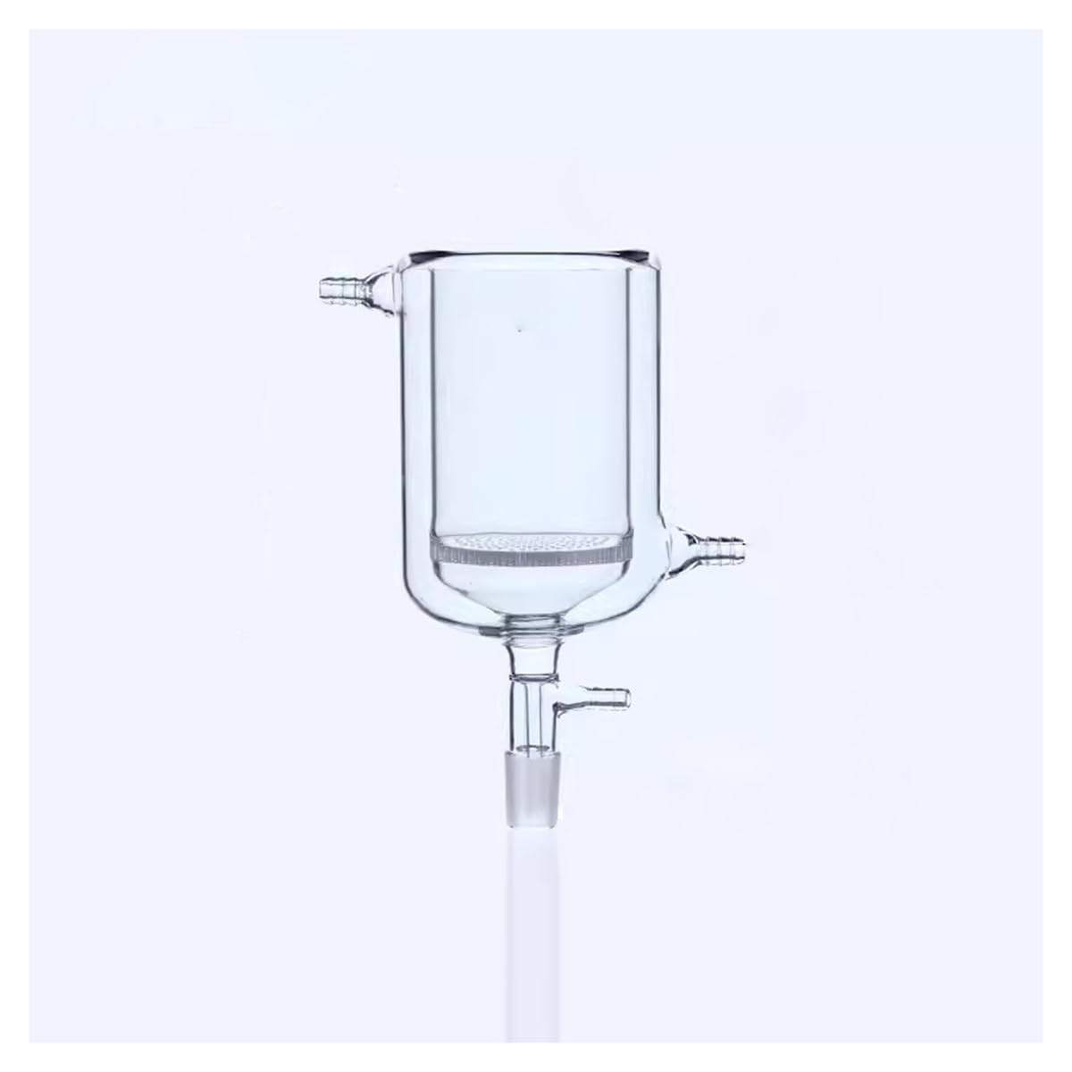 Lejek płyta laboratoryjna dwuwarstwowy filtr szklany z wysokiej płaszcza 100 ml/250 ml/500 ml/1000 ml Sprzęt laboratoryjny