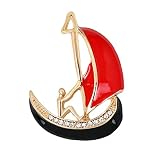 Este broche de alfileres te hará encantador, especial, elegante, hermoso y atractivo.
