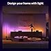 Philips Hue Indoor 3-Foot Smart LED Light Strip Extension - Flowing Multicolor Effect - Requires Base Kit - 1 Pack - Control with Hue App - Works with Alexa, Google Assistant and Apple HomeKit