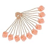 ibasenice 10個 ヒマラヤ天然ミネラル塩なめるブロック 小動物用塩舐め ウサギ モルモット ヤギ対応 吊り下げ簡単 耐候性屋外設置可能 健康維