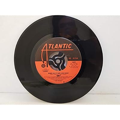 ABBA - when all is said and done/ should i laugh or cry. 3889, 7" single