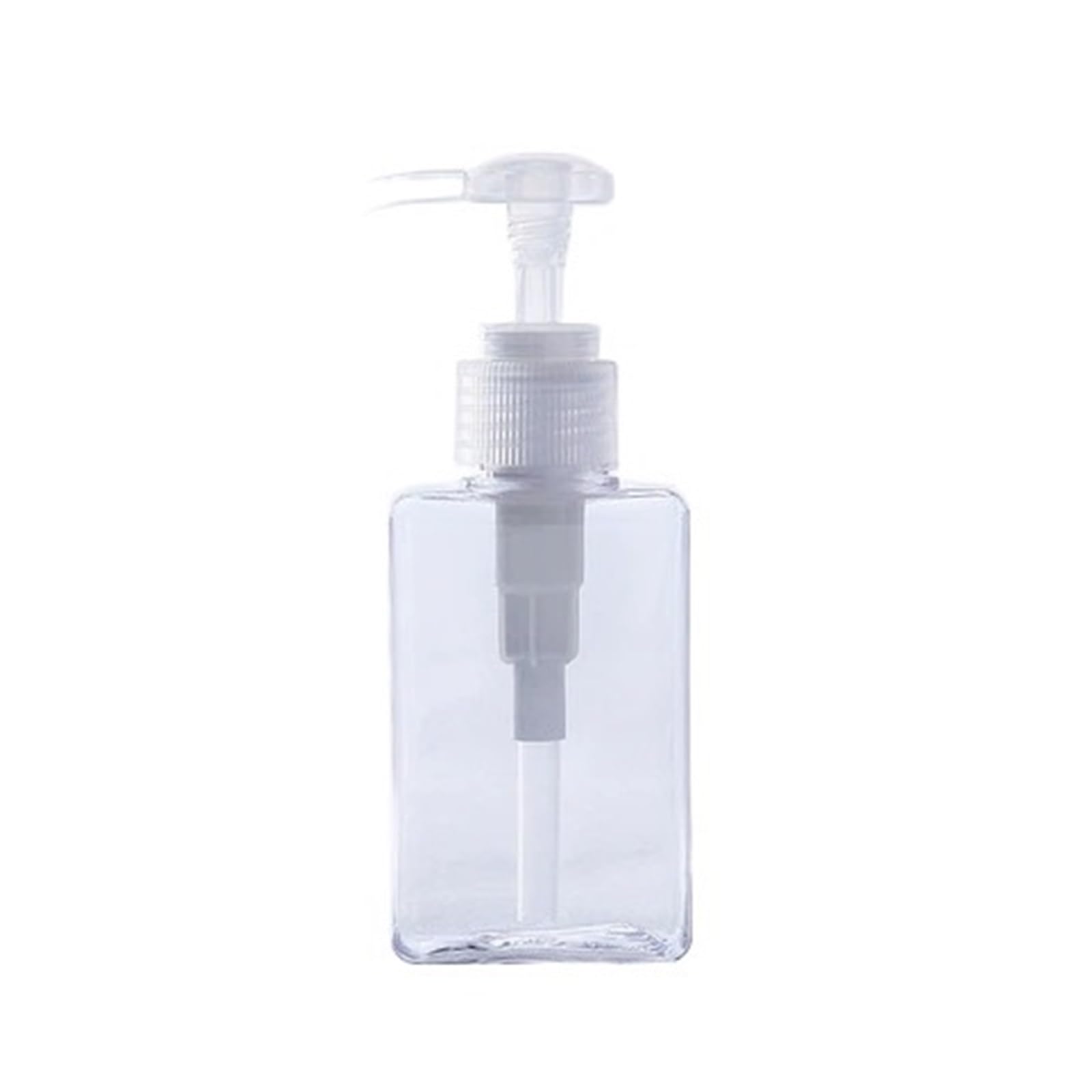 SKPVPOKOYL Square Pump Bottlesnding Shampoo Lotion Shower Gel Allocator(Transparent,250ml)