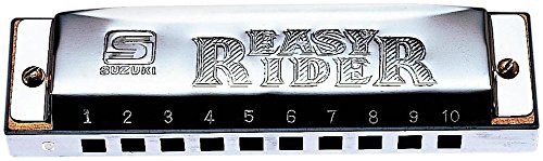 Suzuki EZR-20-G Easy Rider 10-Hole Diatonic Harmonica, Key of G