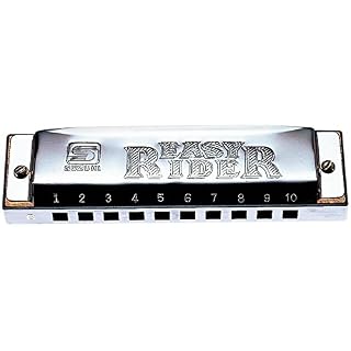 Suzuki Eazy rider Harmonica diatonique 10 trous Rouge - Les Beatles, Paul McCartney, John Lennon, RIngo Starr, George Harrison