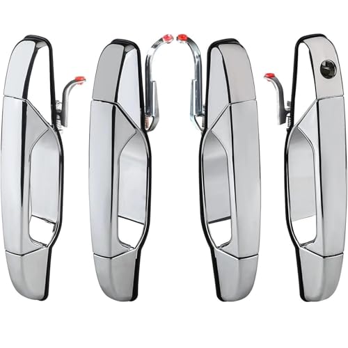Poignées de porte extérieures robustes pour Cadillac Escalade kit d'assistance 4 pièces