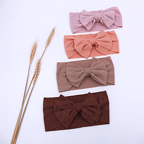 Sugarmelon Baby Headbands Headwrap Newborn Toddler Cotton Ribbed Turban Headband Hairband Infant Baby Show Gifts4