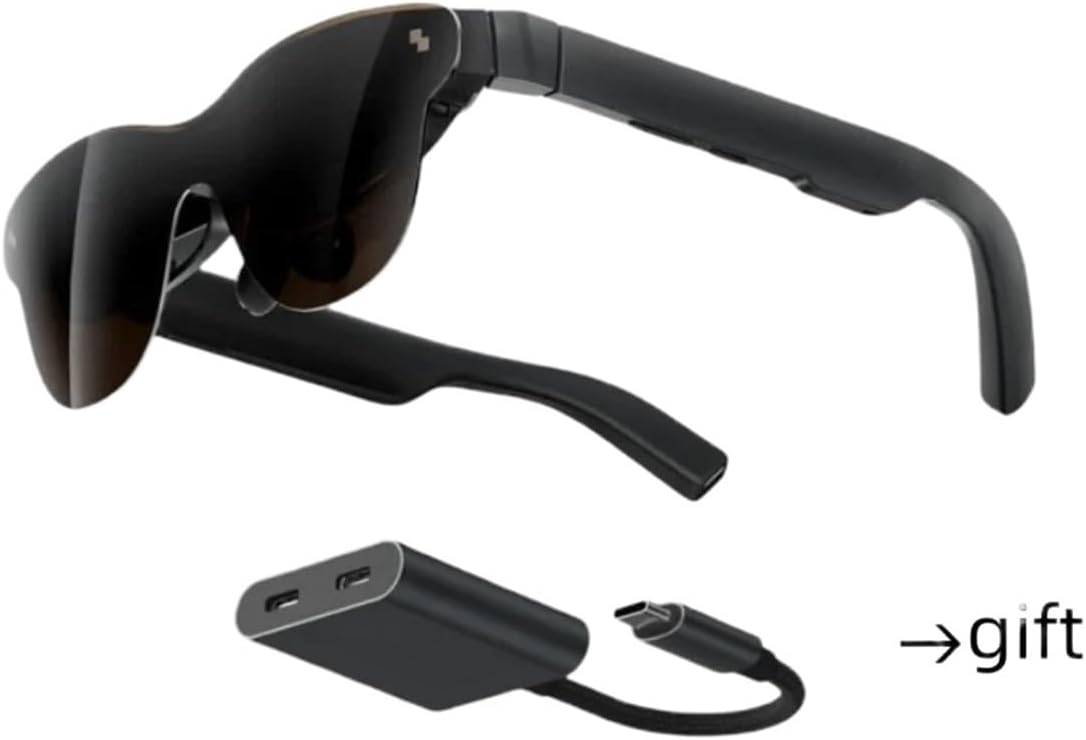 Air 4 smart Glasses, 135-inch HD Viewing, 1200 nits Brightness, co-Tuned with B&O, HDR10, Micro-OLED Dual-Layer Screen(HDMI Combo)