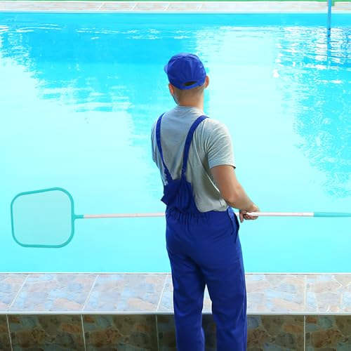 Red de limpieza para piscinas y estanques IMIKEYA con red de plástico resistente 5