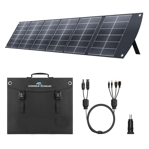 Ecosonique 200W Faltbares Solarpanel Pro