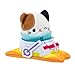 Squishville by Original Squishmallows Ski Chalet - Includes Four 2-Inch Skis, Snowboard, Snowman, Chair, Bed, and Playscene with Ski Slope - Amazon Exclusive