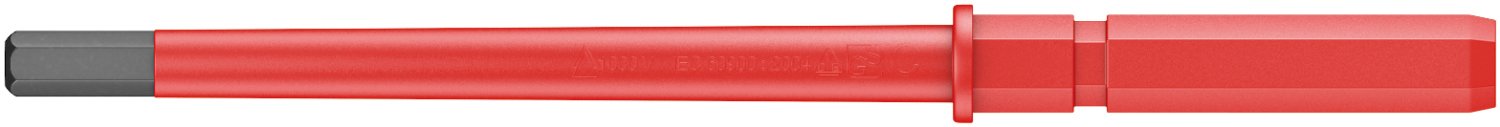 Wera 05003424001 Kraftform Kompakt VDE 64 i, 6.0 x 154 mm, Compact, Hexagon Socket 6.0 mm Head
