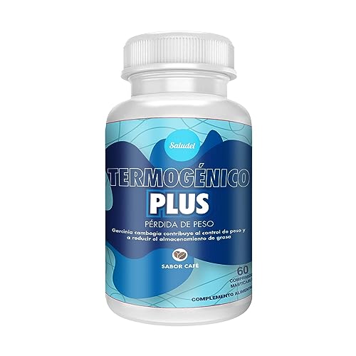 Saludel Quemagrasas Potente para Adelgazar | Pastillas para Adelgazar Rapido. Reduce el Apetito. Garcinia Cambogia, L-Carnitina, CLA, Glucomanano, Cafe Verde | 90 cápsulas.