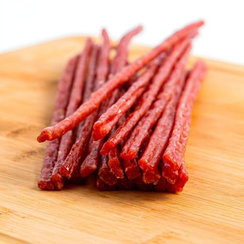 Fa.Lu.Cioli 1917 - Salamini stick, Salumi Artigianali IGP sottovuoto. Carne selezionata di Alta qualità senza Conservanti, Glutine e Lattosio, ideali per aperitivi. Certificazione IFS (500g)