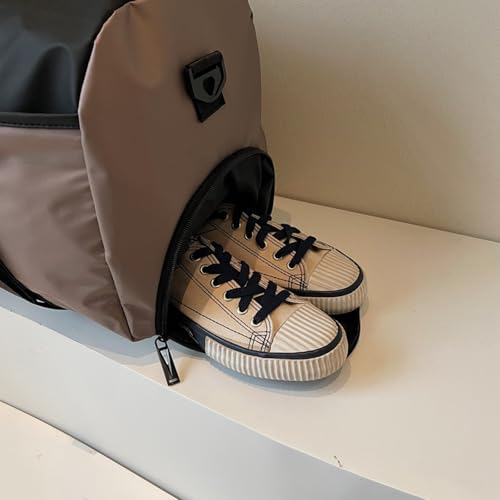 Sac de sport bleu imperméable pour séparer chaussures et vêtements