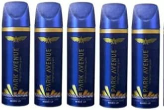 PARK AVENUE Good morning deo shot pack of 5 pocket deo (40 ml x 5) Body Spray - For Men & Women (200 ml, Pack of 5)
