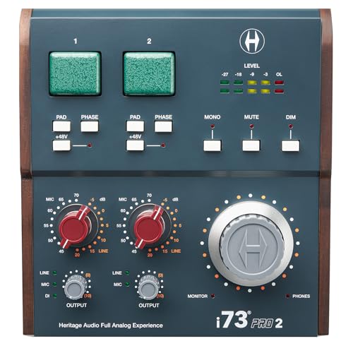 Heritage Audio i73 Pro 2 USB�I�[�f�B�I�C���^�[�t�F�[�X