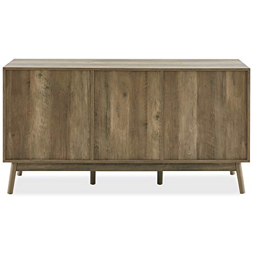 image for BELLEZE Mid Century Modern Sideboard Kitchen Buffet, TV Stand Entertai