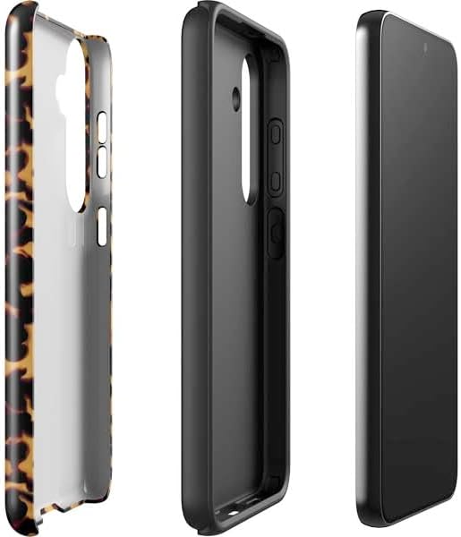 Skinit Impact Phone Case Compatible with Galaxy S24 Plus - Tortoise Shell Design