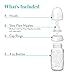 Evenflo Feeding Glass Premium Proflo Vented Plus Bottles for Baby, Infant and Newborn - Helps Reduce Colic - Clear, 4 Ounce (Pack of 6)