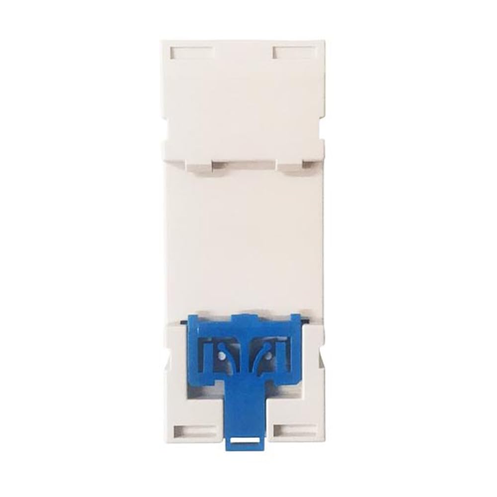 Interruttore Astronomico Digitale DIN, Timer LCD Settimanale, 16A 230V,Montaggio su Guida DIN per Illuminazione Automatica, 1 canale e 2 canali (1 canale)