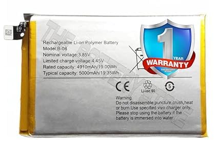 Image of THE BATTERY STORE Original B-08 Battery for vivo Y52s /V2057A / Y31 / V2036 / V2021 / Y52S / V20657 /Y15 Battery with 1 Year Warranty**** (PPP98)
