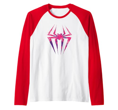 Image of Marvel Spider-Man: Across the Spider-Verse Spider-Gwen Icon Raglan Baseball Tee