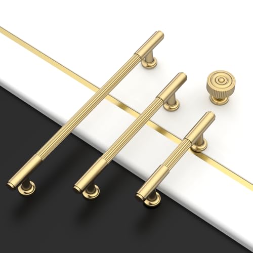 Asidrama 10 Pack Champagne Bronze Cabinet Knobs Kitchen Drawer Champagne Cabinet Pulls Zinc Hardware for Bathroom Dresser by Asidrama - Used condition - Image 6