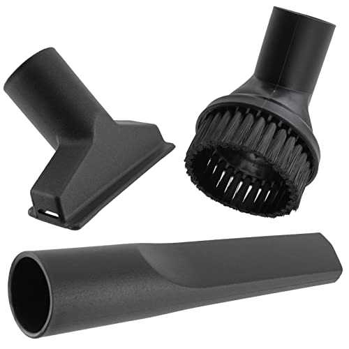 Spares2go Mini Herramienta Juego de Boquillas Compatible con Karcher Aspiradoras (35mm Diámetro)