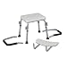 Teqler T-135303 - Taburete para ducha (altura regulable)