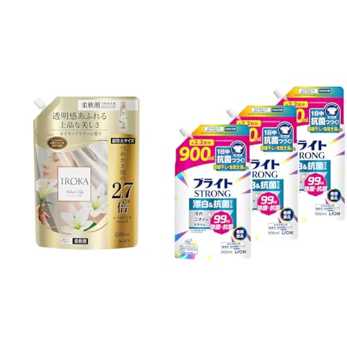 iroka �y�Z�b�g�����z(�C���J) �t���A�t���O�����X �t�� �_��� �����̂悤�ɏ㎿�œ��������ӂ�鍁�� �l�C�L�b�h�����[�̍��� 1200ml ��e��+�u���C�g STRONG �Y��&�R�ۃW�F�� �߂����p �_�f�n�t�̕Y���� 900����×3��