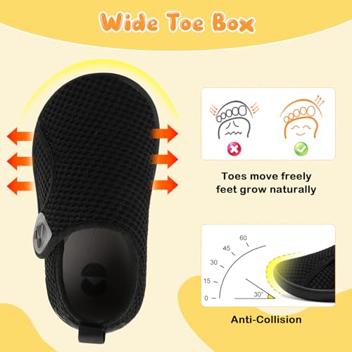 Centipede Demon Toddler Shoes Boys Girls Wide Barefoot Shoes Kids Zero Drop Minimalist Sneakers Adjustable Tennis Shoe Breathable Slip On Shoe for Outdoor Walking Running2