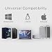 IOGEAR 4x2 USB 3.0 Peripheral Sharing Switch - Share 4 USB Devices Between 2 Computers - LED Indicators - Cables n Remote Included - PC - MAC - Printer - Scanner - Mouse/Keyboard and More - GUS432