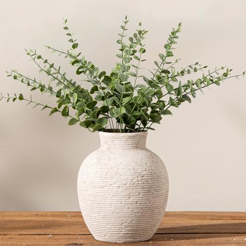Vanselia Ceramic Flower Vase Home Decor - Small Farmhouse Table V...