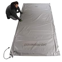 Powerblanket MD0510G Xtreme Gray Alloy Heated Concrete Blanket - 5 x 10 Heated Dimensions - 6 x 11 Finished Dimensions