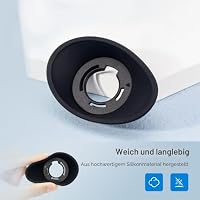 JJC Kamera Augenmuschel Okular für Nikon Z9 Sucher, 360° Drehbare Weiche Augenmuschel ersetzt Nikon DK-33 Gummi-Augenmuschel (Aktualisierte Version) – Ansicht 6