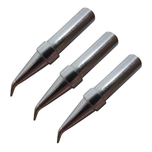 Image of ETX Bent Conical Round All-round 0.2mm for WESD50 WES50 WESD51 WES51 PES50 LR20 PES51 LR21 WE1010NA (WE1010EU) WE1010 ACE Brand Solder Iron Handle Tips Great for Drag Soldering (3)