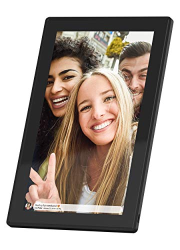 Feelcare 15.6 Inch 16Gb Wifi Picture Frame With Fhd 1920X1080 Ips Display,Touch Screen,Send Photos Or Small Videos From Anywhere In The World, Wall Mountable, Portrait And Landscape(Black) #TOP2