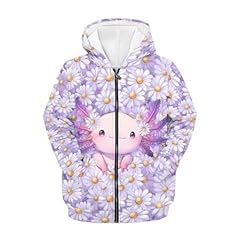 Purple Daisy Axolotl